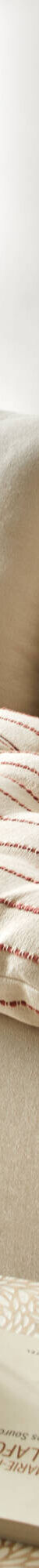 Long coussin déco tissage artisanal (naturel / terracotta) Long coussin déco tissage artisanal (naturel / terracotta)